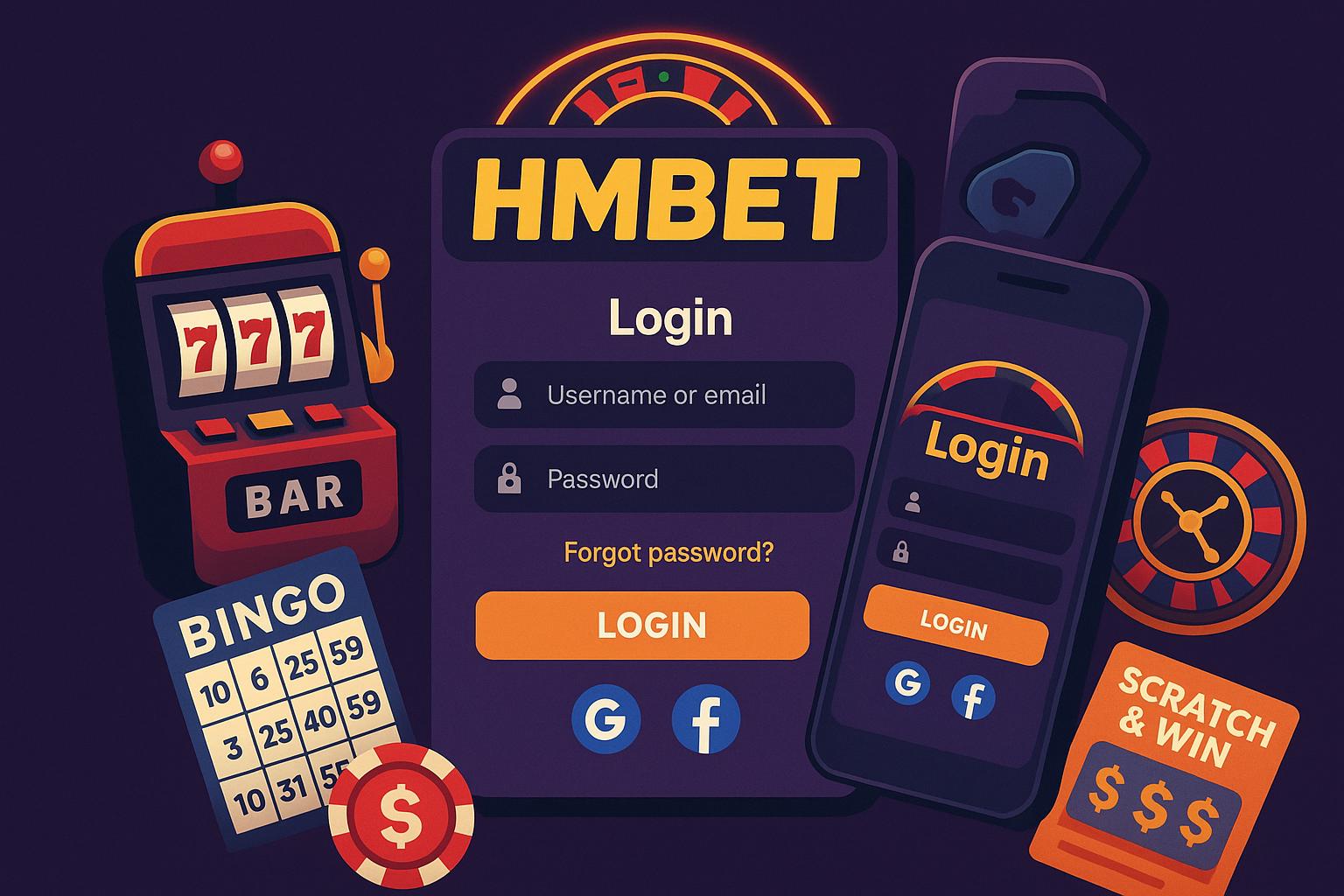 Criar uma nova Conta no plataforma HMBET